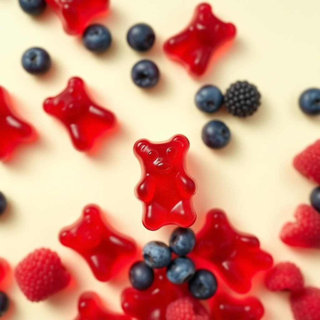 Goomee Wild Berry protein gummy bears
